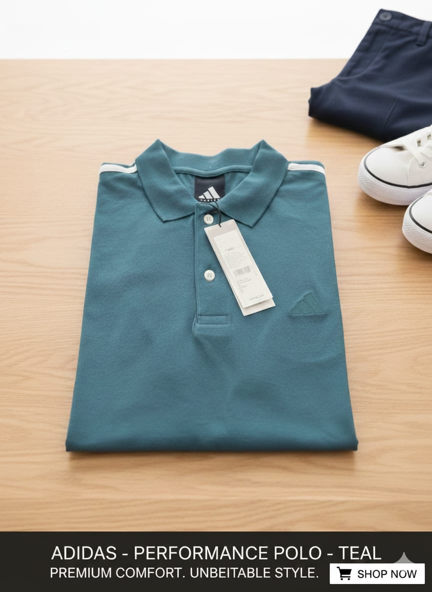 Adidas - Performance  Polo  (Blue)