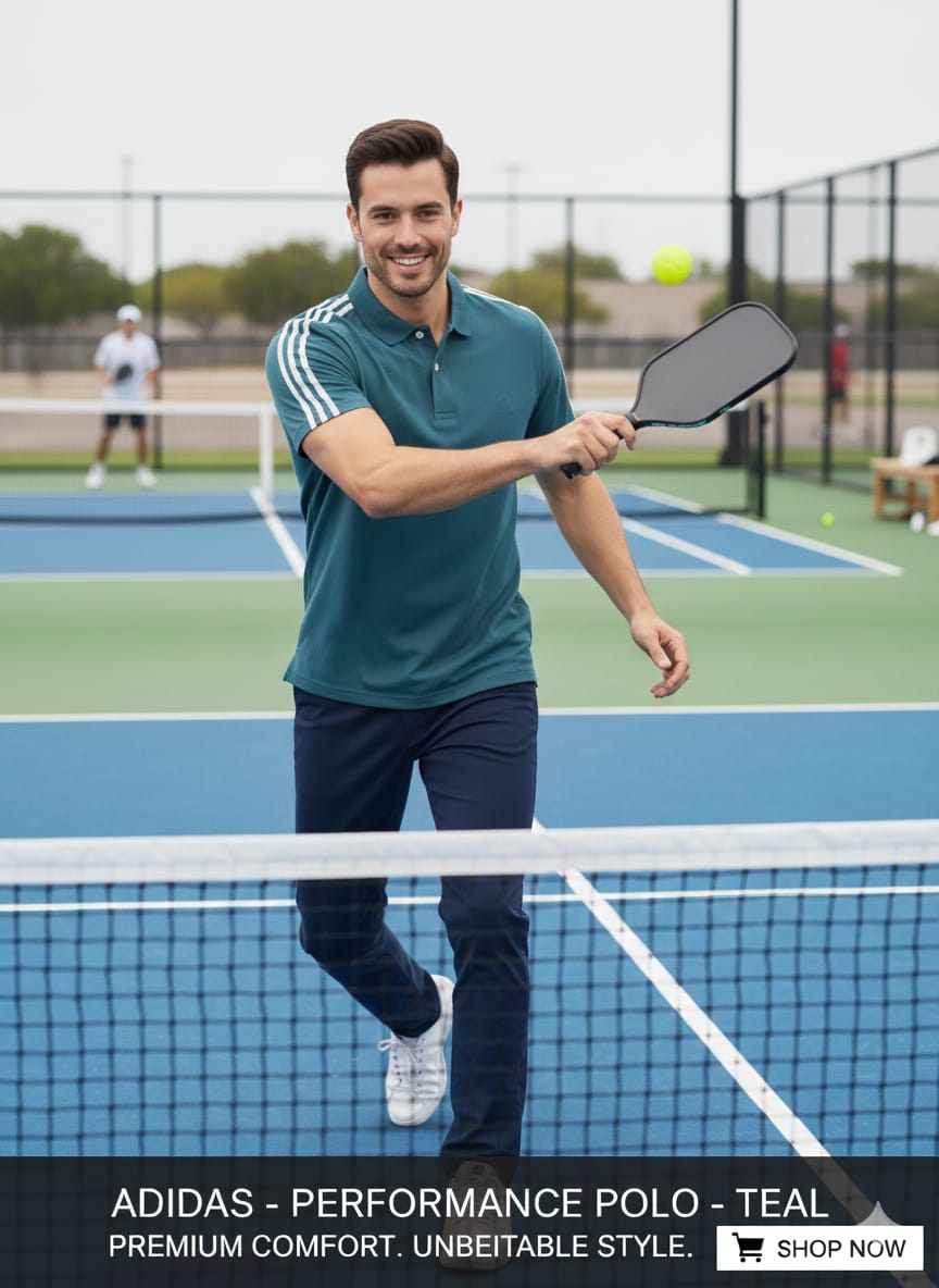 Adidas - Performance  Polo  (Blue)